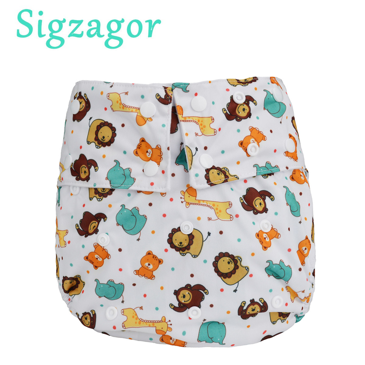 Pampers Diaper Premium Care - [Sigzagor] 1 тканевый подгузник для взрослых-подростков,