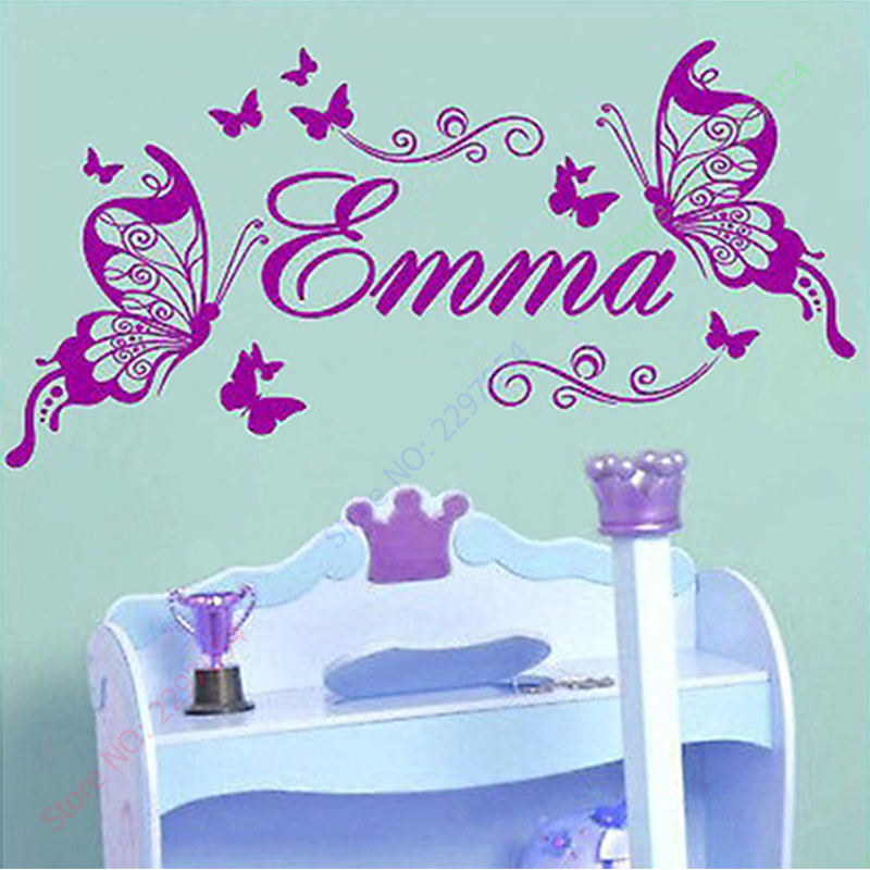 Baby Nursery Murals - Новые виниловые наклейки с изображением бабочек