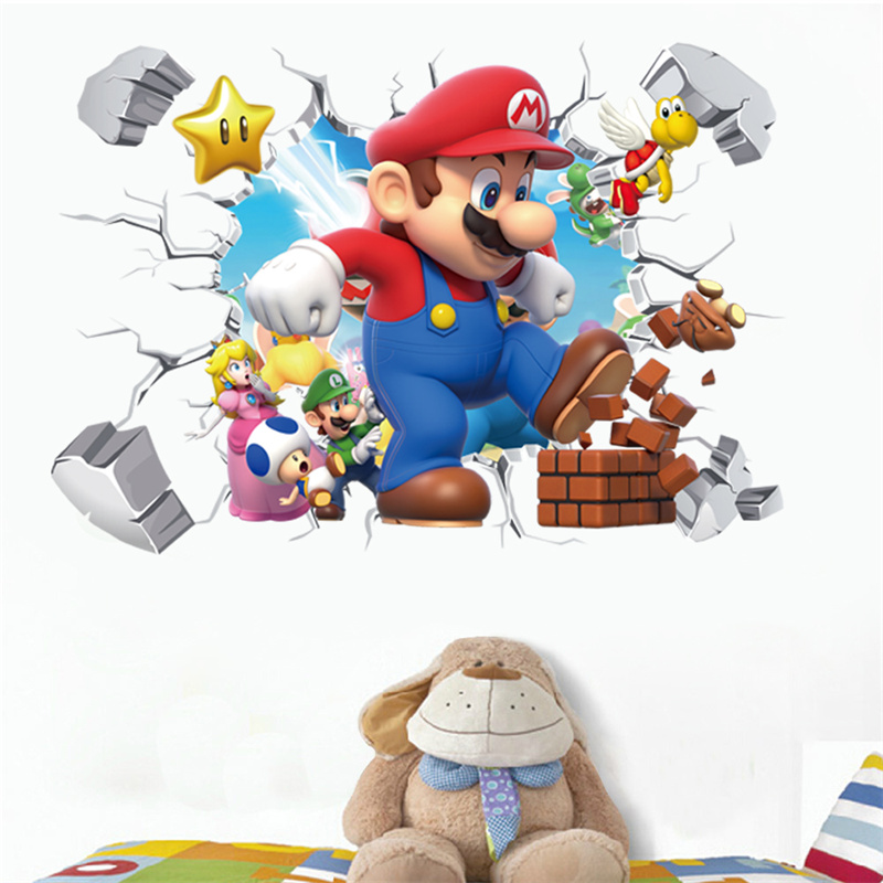 Baby Nursery Package - 3D-наклейки на стену с персонажами мультфильмов