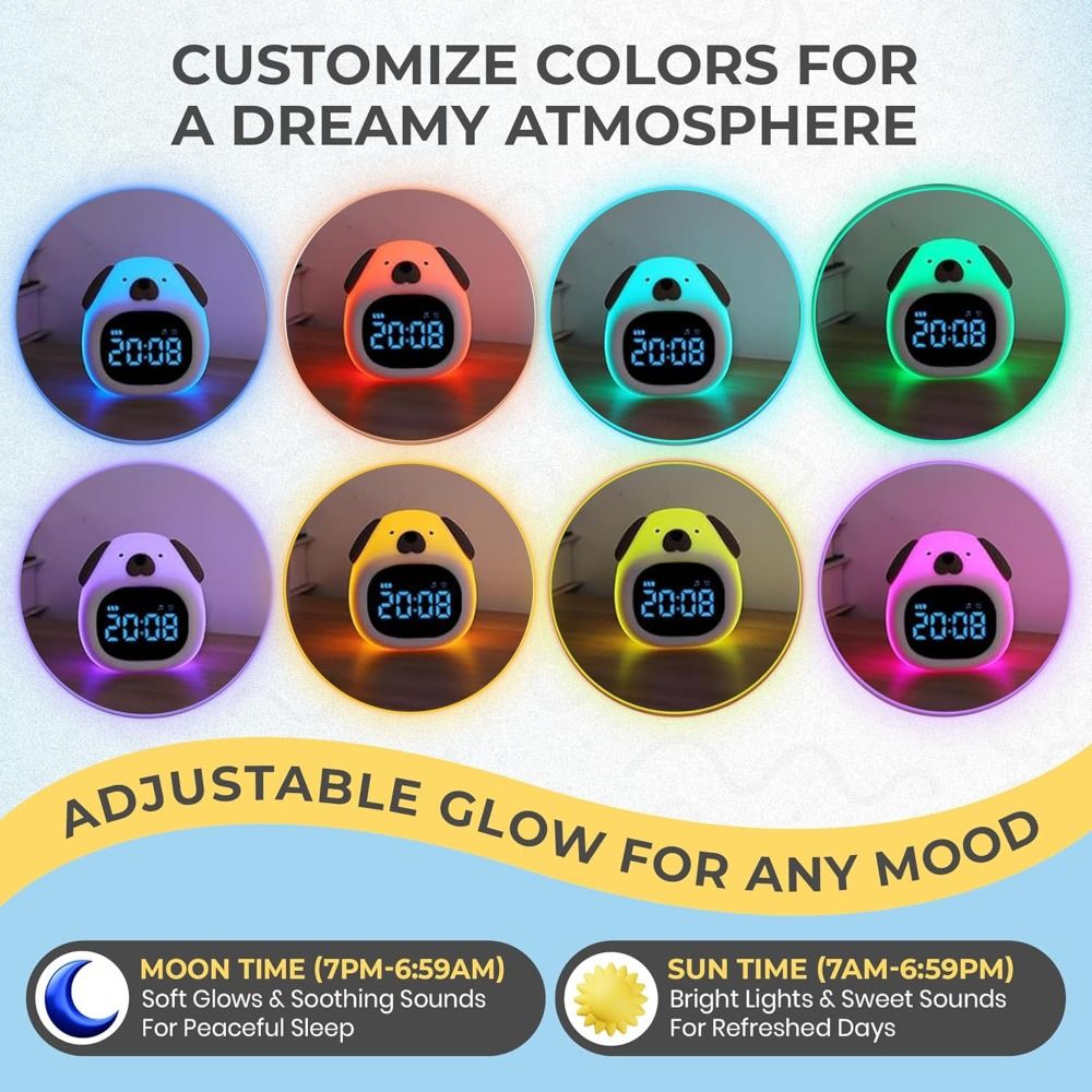 Sound Sleep Trainer Clock - Новый яркий будильник с тренером сна,