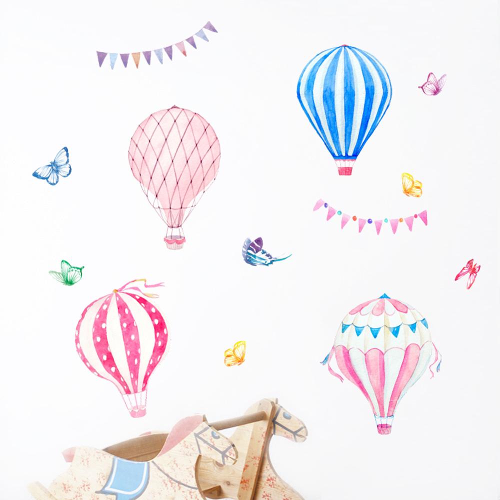 Baby Nursery Murals - Наклейка на стену с мультяшным воздушным