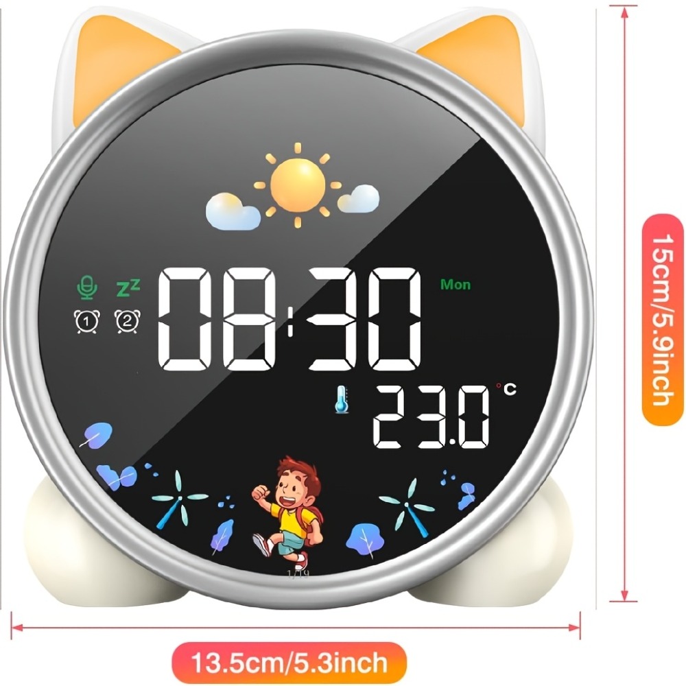Sound Sleep Trainer Clock - Детский будильник-тренер сна с ночником и