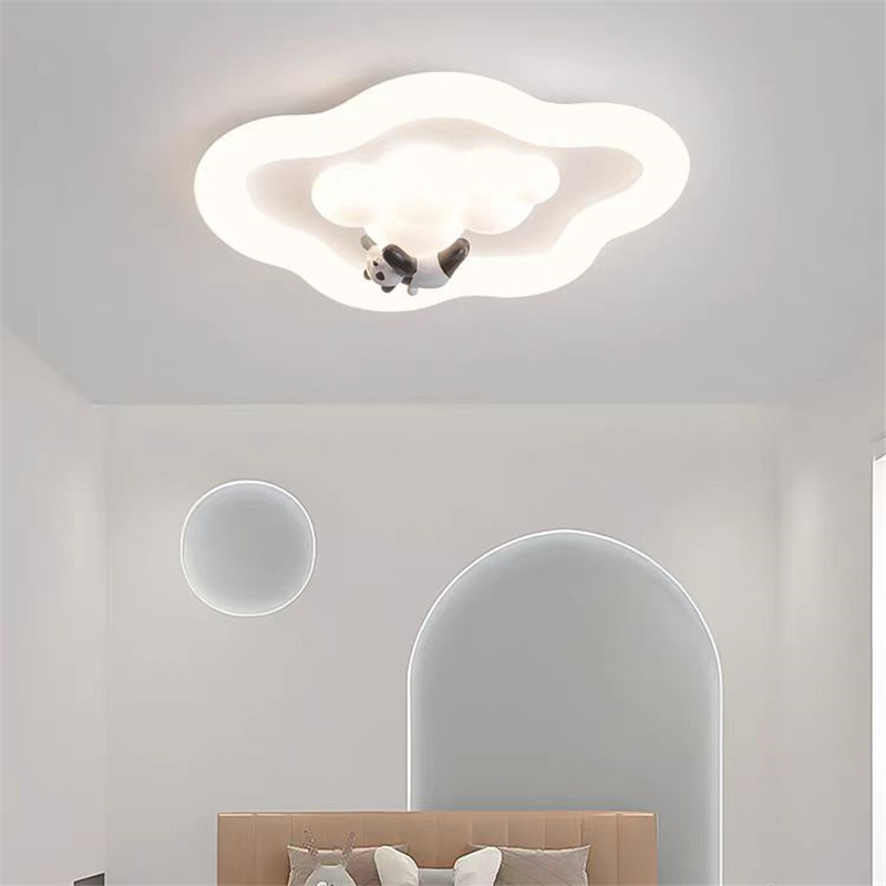 Baby Nursery Ceiling Light - Симпатичный белый потолочный светильник с облаком,