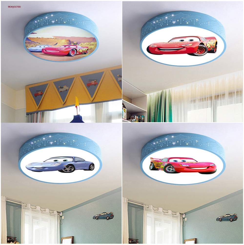 Baby Nursery Ceiling Light - Круглый светодиодный потолочный светильник с рисунком