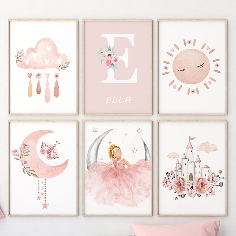 Розовый Ангел Девушка Солнце Л – обзор и цена Baby Nursery Girl Room