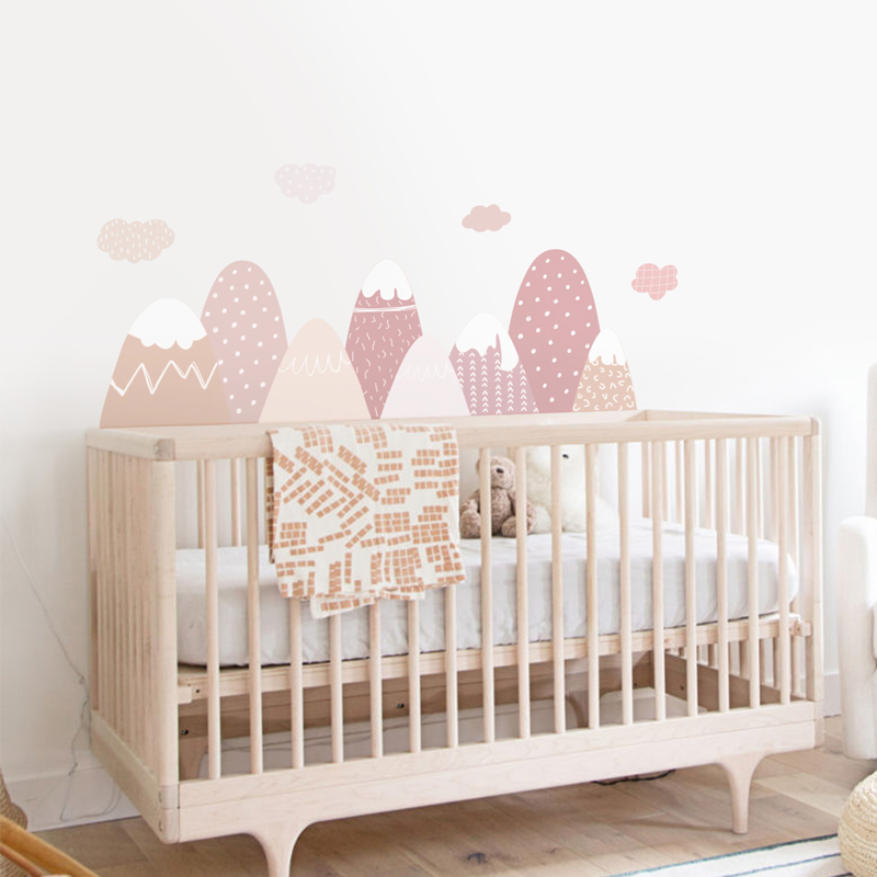 Скандинавский домашний декор,  – обзор и цена Baby Nursery Murals