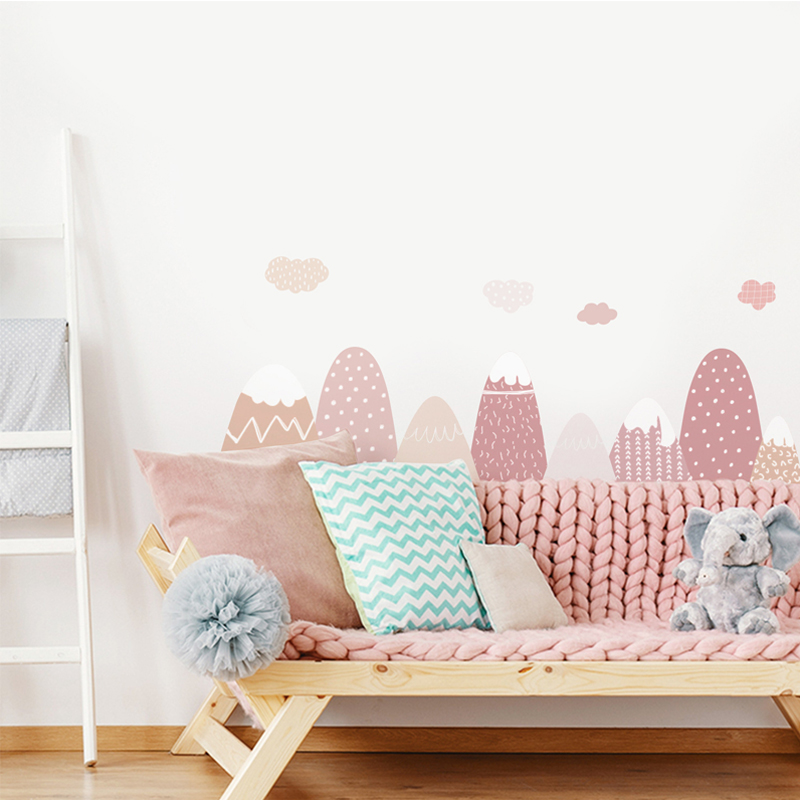 Скандинавский домашний декор,  – обзор и цена Baby Nursery Murals