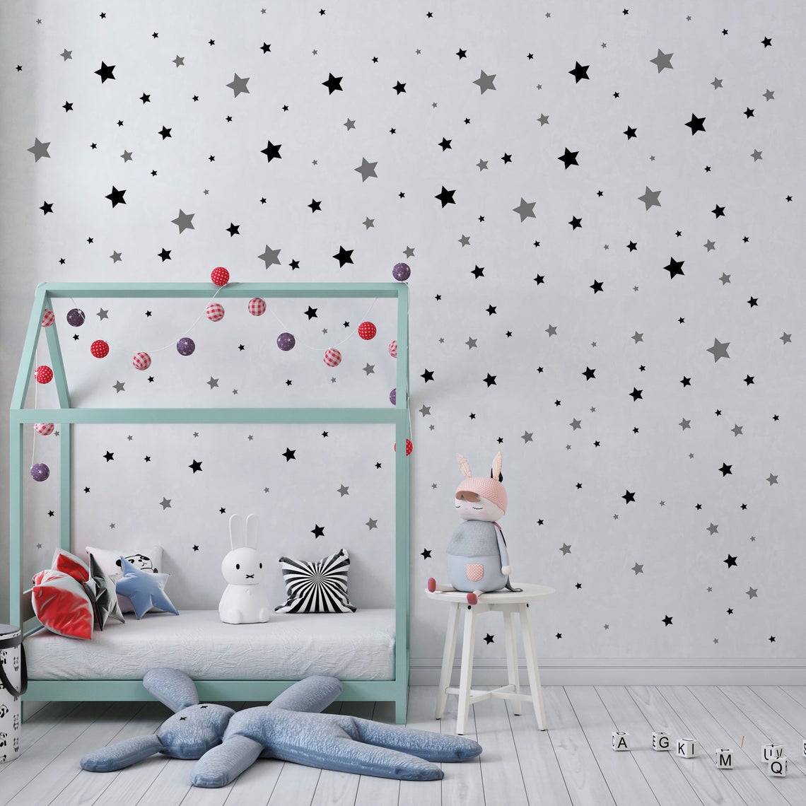 Мультфильм 65 шт., наклейка на – обзор и цена Baby Nursery Package
