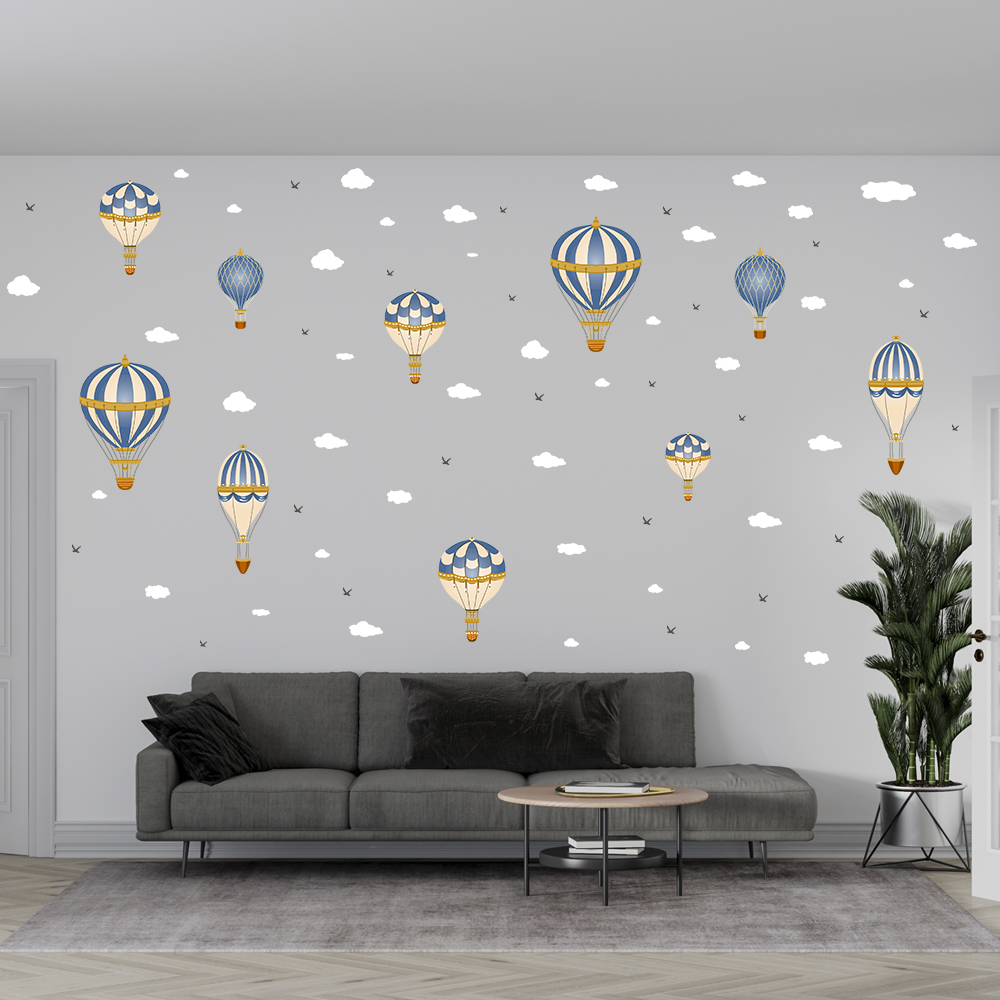 Мультяшные воздушные шары с об – обзор и цена Baby Nursery Murals