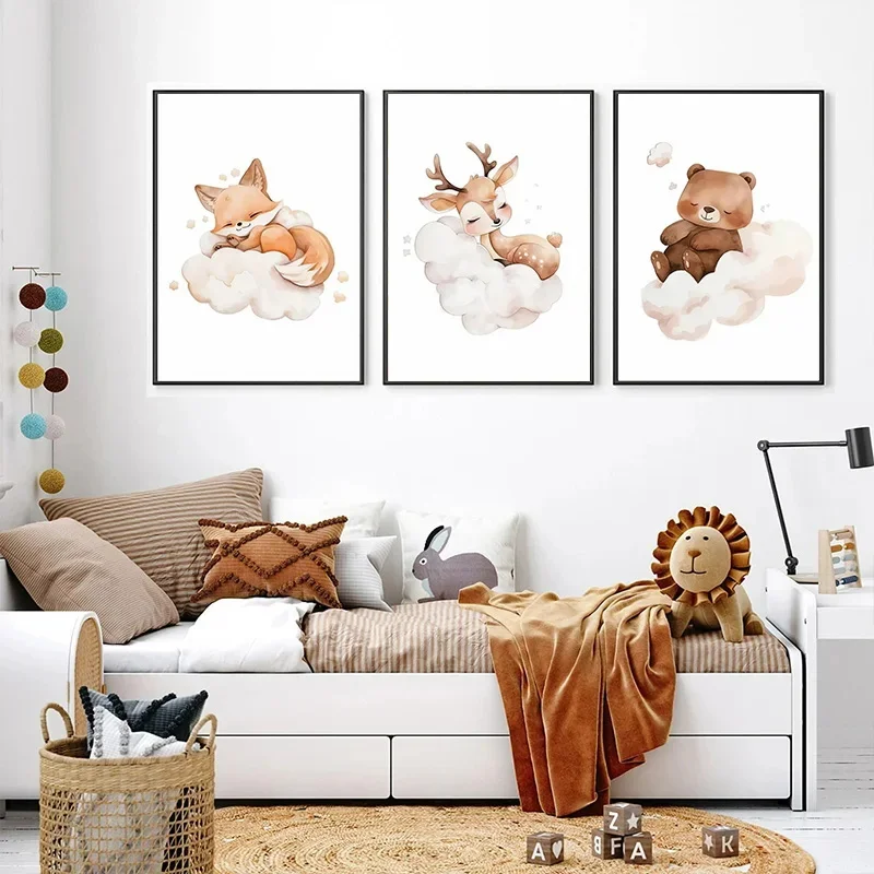 Мультфильм Облако Животное Хол – обзор и цена Baby Nursery Murals