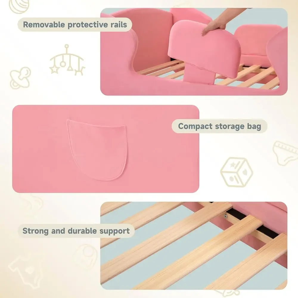Портативная детская кровать с  – обзор и цена Bed Rail Toddler