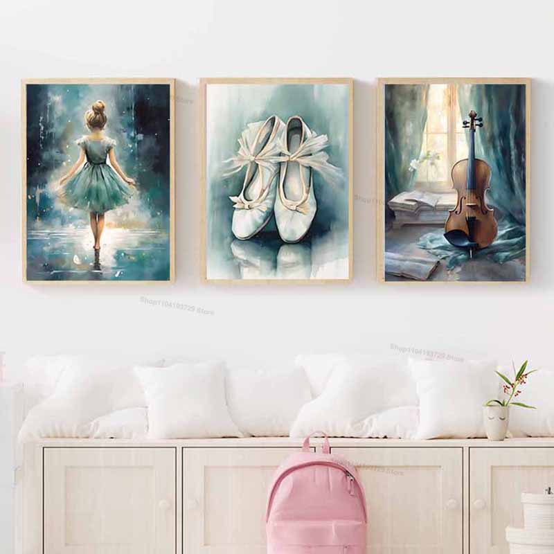 Акварельные картины с балерино – обзор и цена Baby Nursery Girl Room