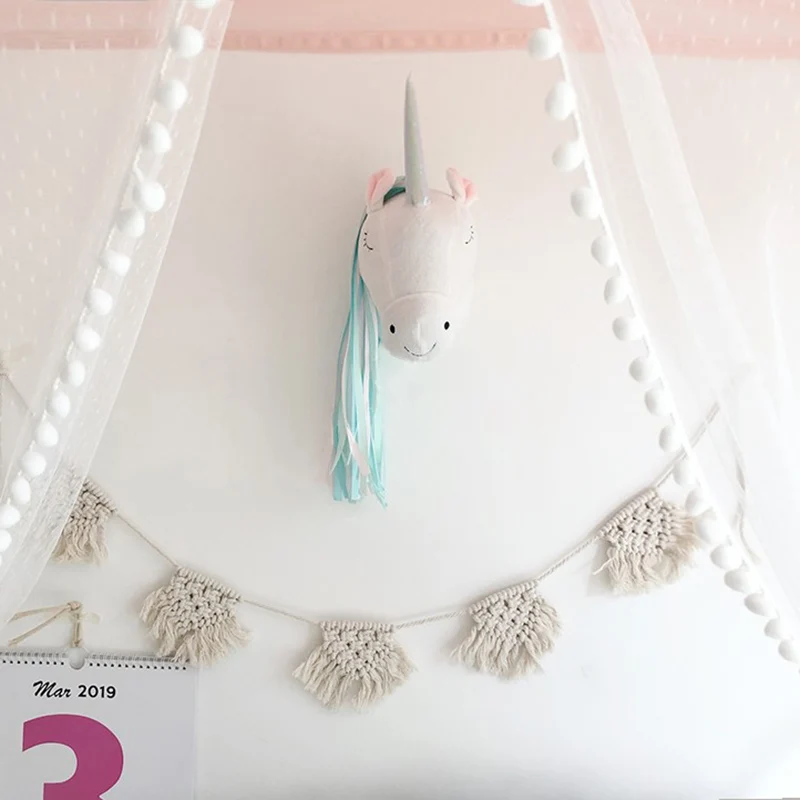 Плюшевая голова единорога, нас – обзор и цена Baby Nursery Girl Room
