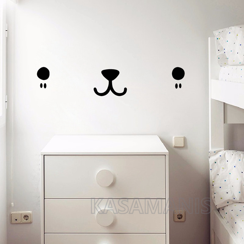 Милые кавайные настенные карти – обзор и цена Baby Nursery Murals