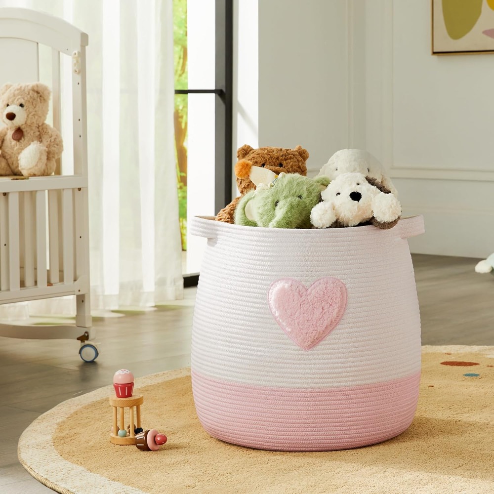 Розовая корзина для белья для  – обзор и цена Baby Nursery Girl Room
