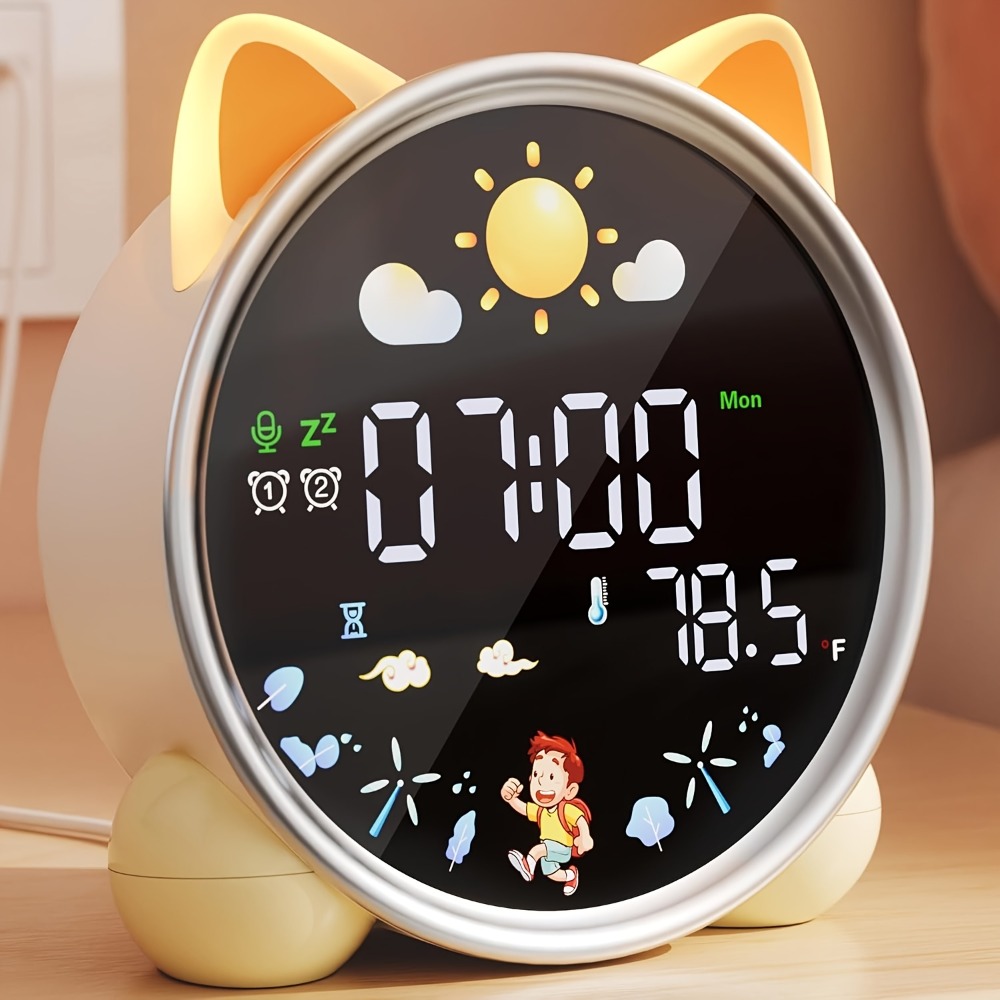 Детский будильник-тренер сна с – обзор и цена Sound Sleep Trainer Clock