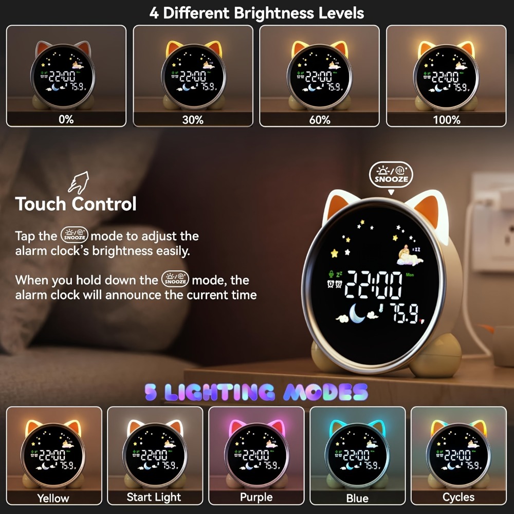 Детский будильник-тренажер для – обзор и цена Sound Sleep Trainer Clock