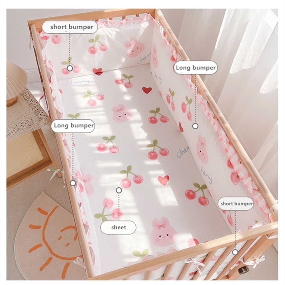 5 шт., комплект постельного бе – обзор и цена Baby Nursery Girl Room