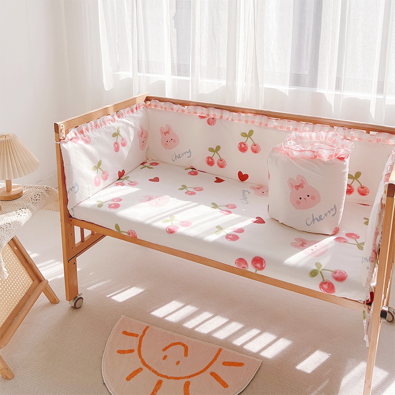 5 шт., комплект постельного бе – обзор и цена Baby Nursery Girl Room