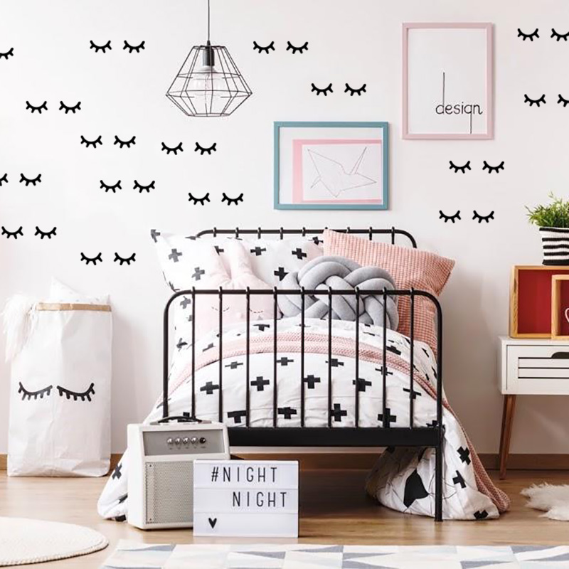 Декоративные наклейки на стену – обзор и цена Baby Nursery Girl Room