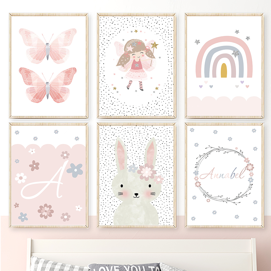 Милые девочки, кролики, цветы, – обзор и цена Baby Nursery Girl Room